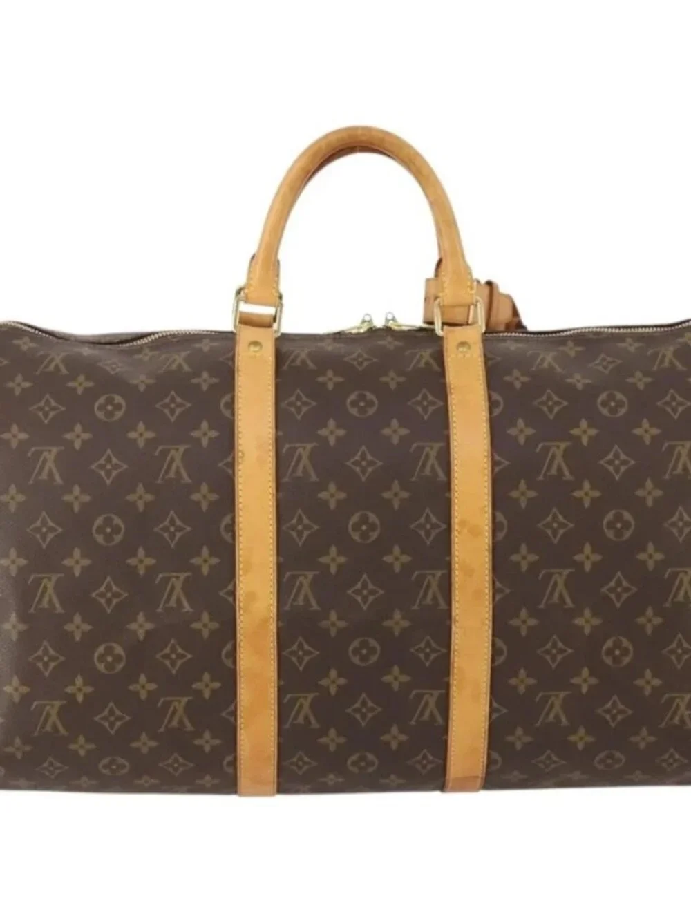 LOUIS VUITTON Monogram Keepall 50 Boston Bag M41426 LV Auth ka4456
